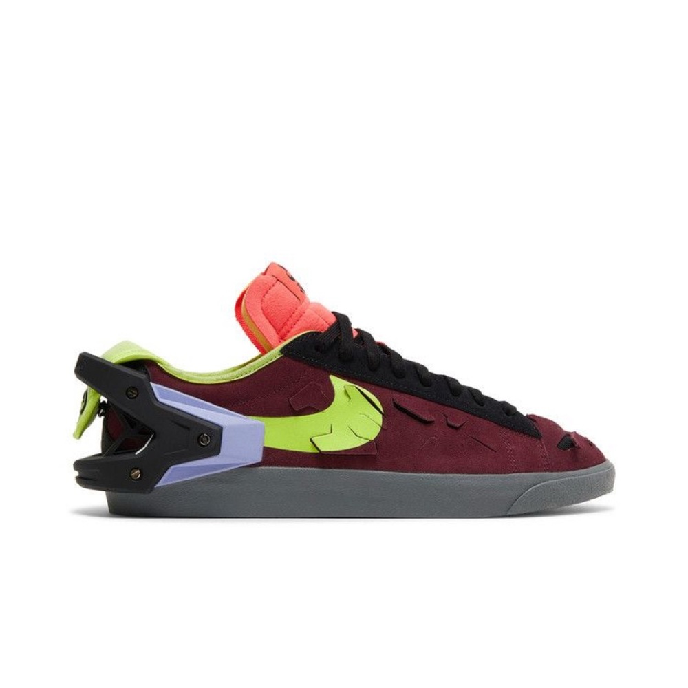 Nike Blazer Low x Acronym Night Maroon Size 5.5 Mens Brand New DN2067-600